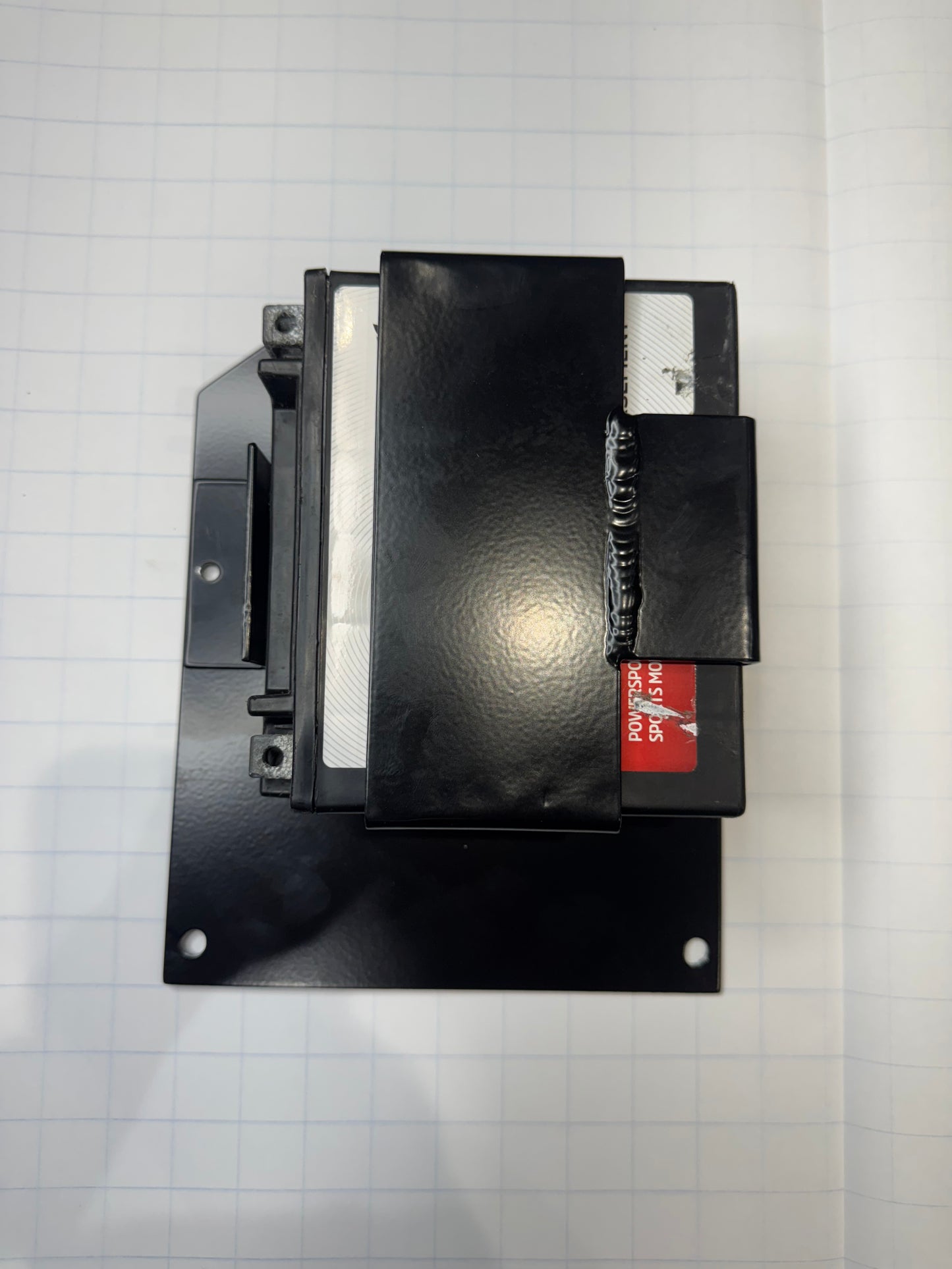 Heavy-Duty Powder-Coated Battery Mount