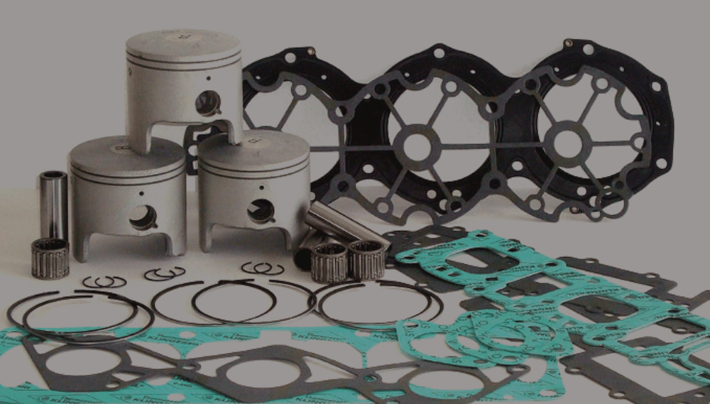 Various jet ski parts displayed, representing the comprehensive range of products available through Toronto Jet Ski parts & services.