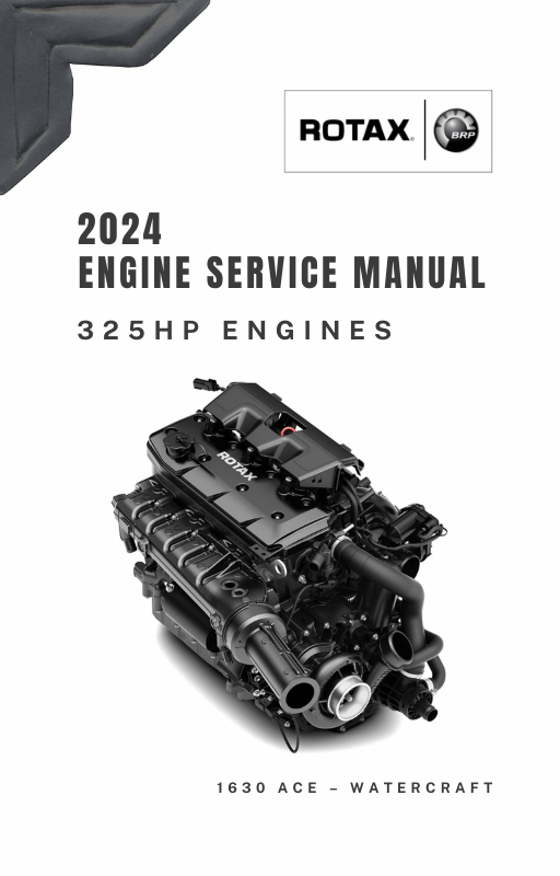 2024 Sea-Doo 325 HP Engine DIY Shop Manual – High-Performance Service Guide