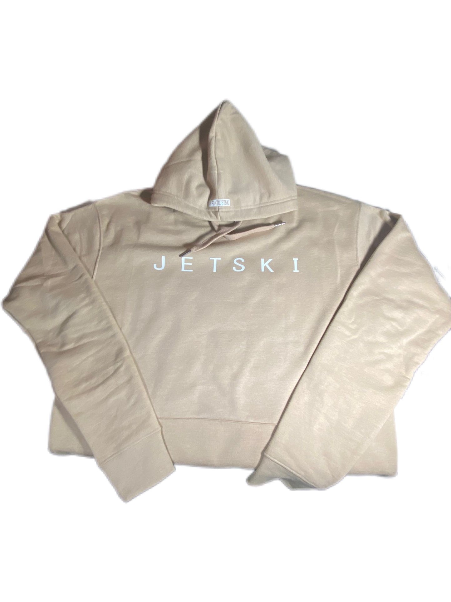 Toronto Jet Ski 416 Legacy Hoodie, designed to complement the track pants for a complete ensemble. This hoodie features the iconic 'Toronto Jet Ski 416' branding, blending urban style with practical comfort. The neutral color coordinates seamlessly with the track pants, offering a cohesive look for your watersport adventures.