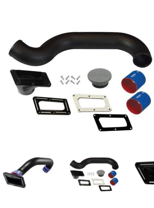 Sea-Doo RXTX300 Rear Exhaust Kit, tailored for the RXTX300 model. This kit includes a high-performance rear exhaust system with polished stainless steel tips, augmenting both the visual appeal and sound signature of the watercraft. With all essential mounting hardware and components included, installation is straightforward, enhancing exhaust flow and overall performance.