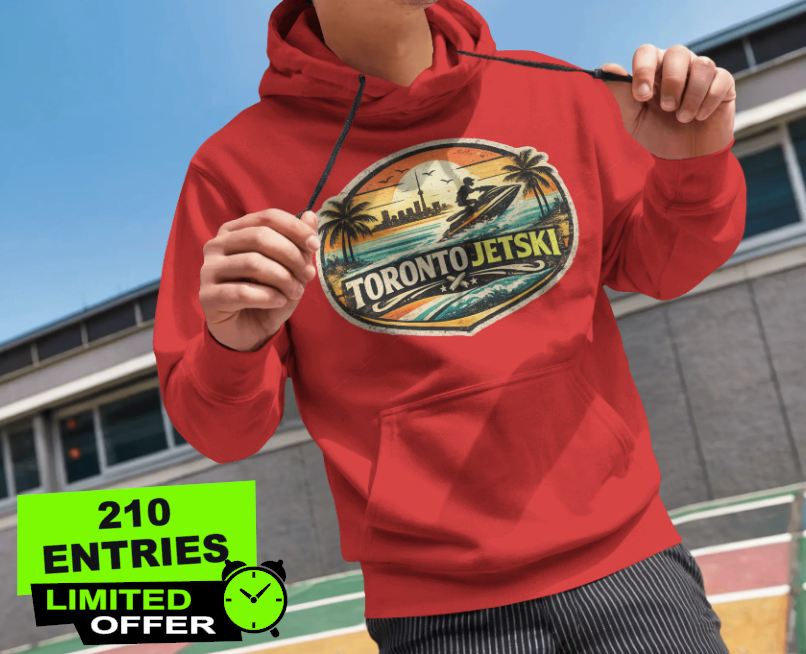Toronto Jet Ski Sky Line Hoodie