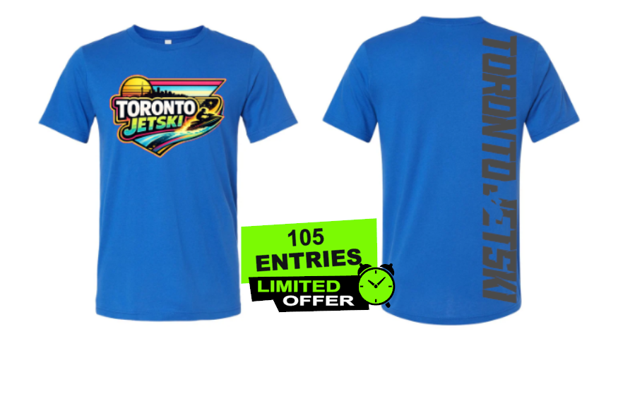Toronto JetSki Retro Wave T-Shirt&nbsp