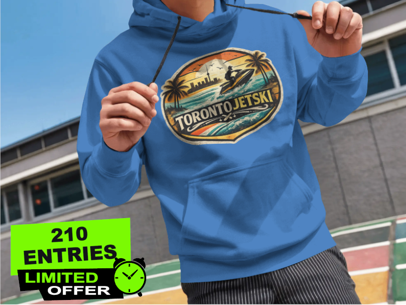 Toronto Jet Ski Sky Line Hoodie