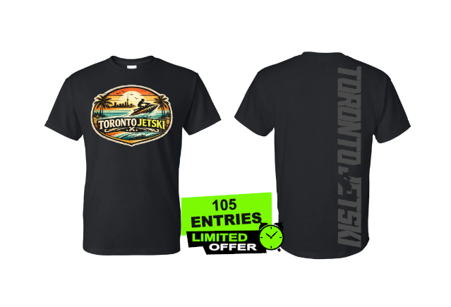 Toronto JetSki Sunset Ride T-ShirT