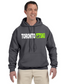 Grey Toronto Jet Ski Logo Hoodie, featuring the iconic Toronto Jet Ski logo on the front. This versatile hoodie blends urban style with practical comfort, making it ideal for watersport enthusiasts. The neutral grey color offers a timeless and understated addition to your casual wardrobe.