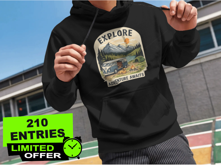 Explore Hoodie – Adventure Awaits
