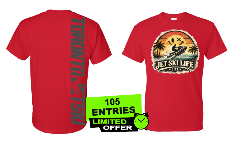 Toronto Jet Ski Happy Ending T-Shirt