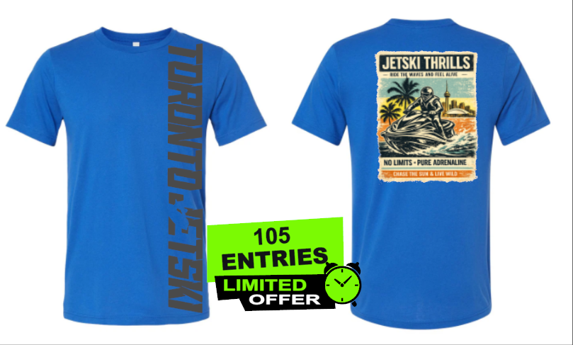 Toronto Jet Ski Sky Line T-Shirt