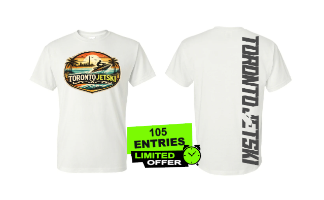 Toronto JetSki Sunset Ride T-ShirT