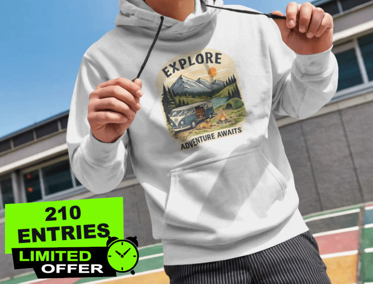 Explore Hoodie – Adventure Awaits