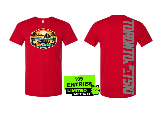 Toronto JetSki Sunset Ride T-ShirT
