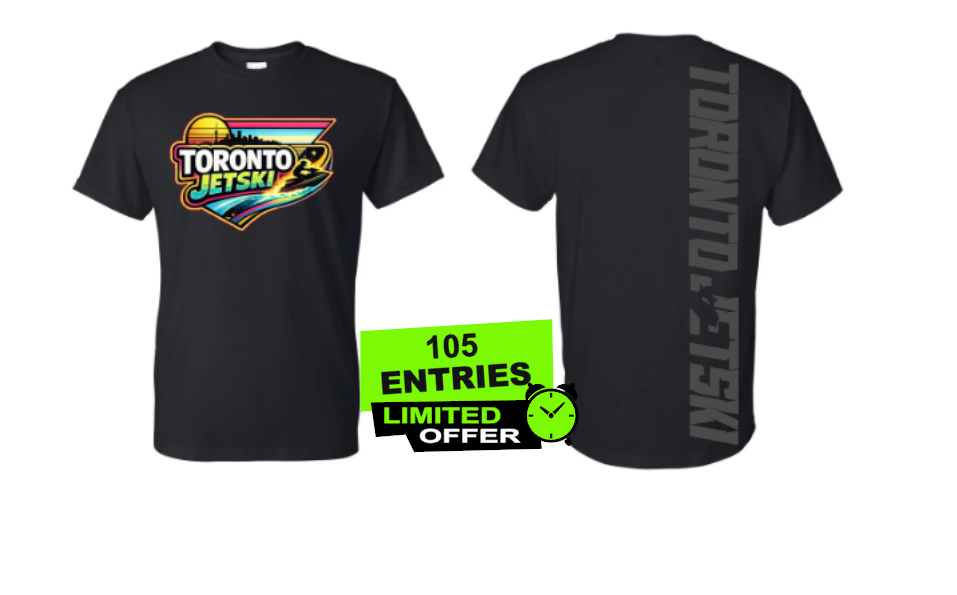 Toronto JetSki Retro Wave T-Shirt&nbsp