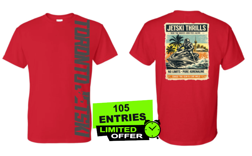 Toronto Jet Ski Sky Line T-Shirt