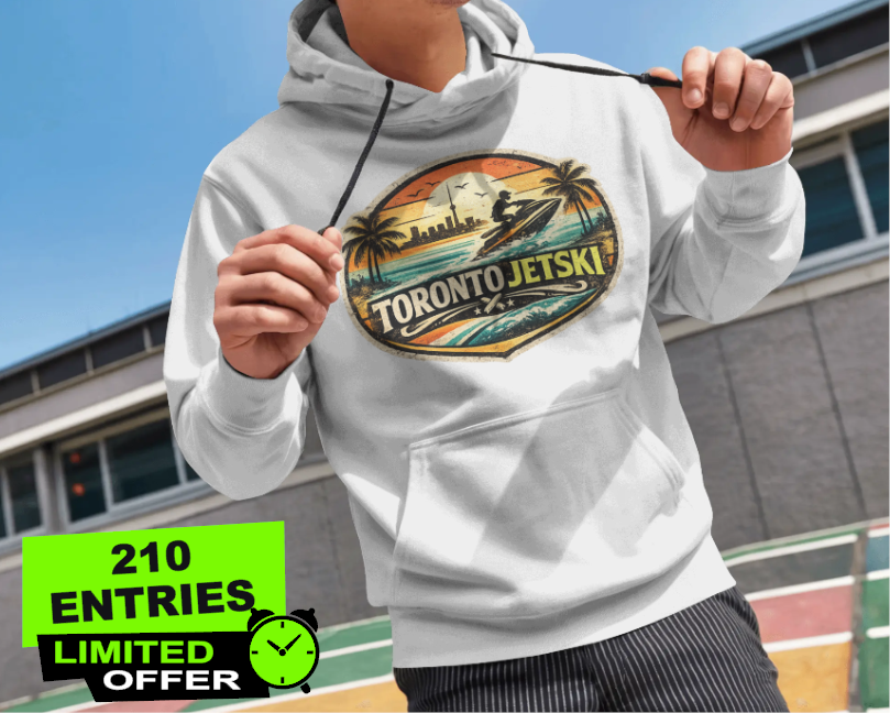 Toronto Jet Ski Sky Line Hoodie