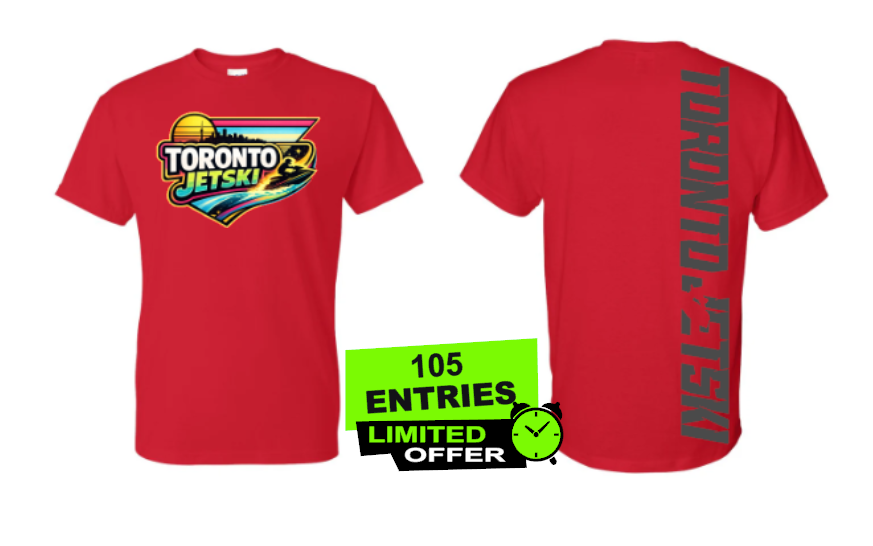 Toronto JetSki Retro Wave T-Shirt&nbsp